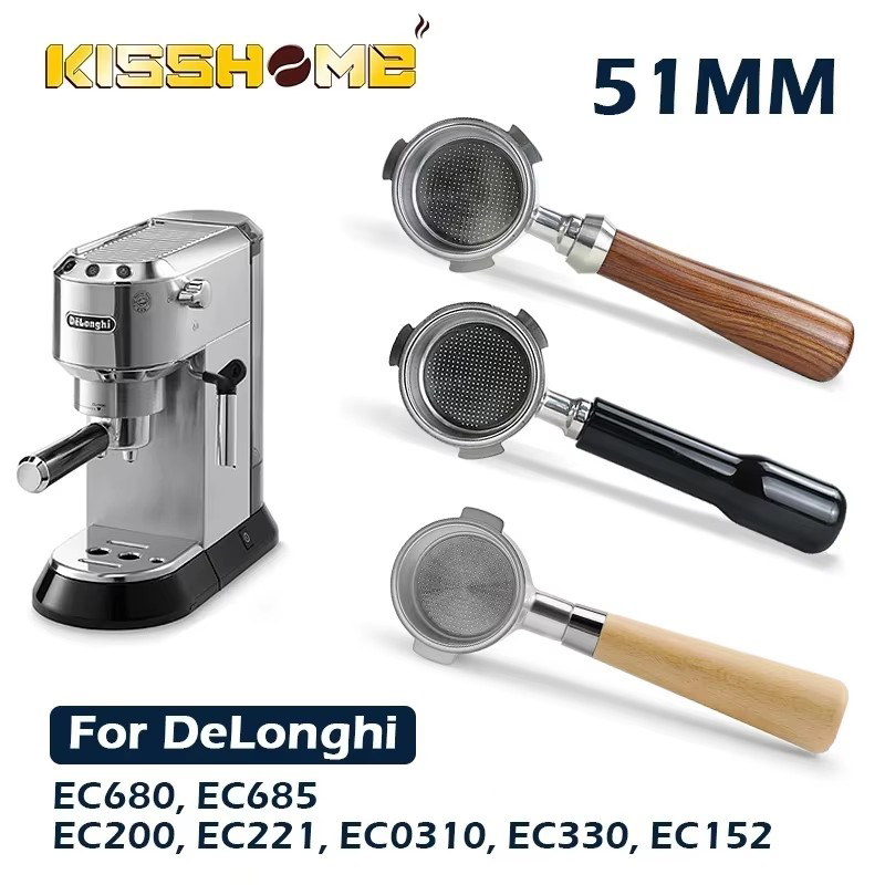 Coffee Equipment Machine - Portafilter bawah kopi 51MM, Aksesori mesin