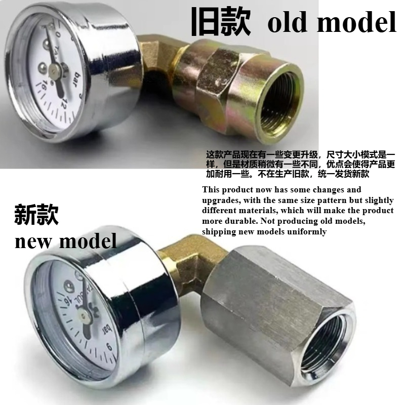 Pressure Gauge Espresso - Cocok untuk Pegangan Pengukuran Tekanan dan