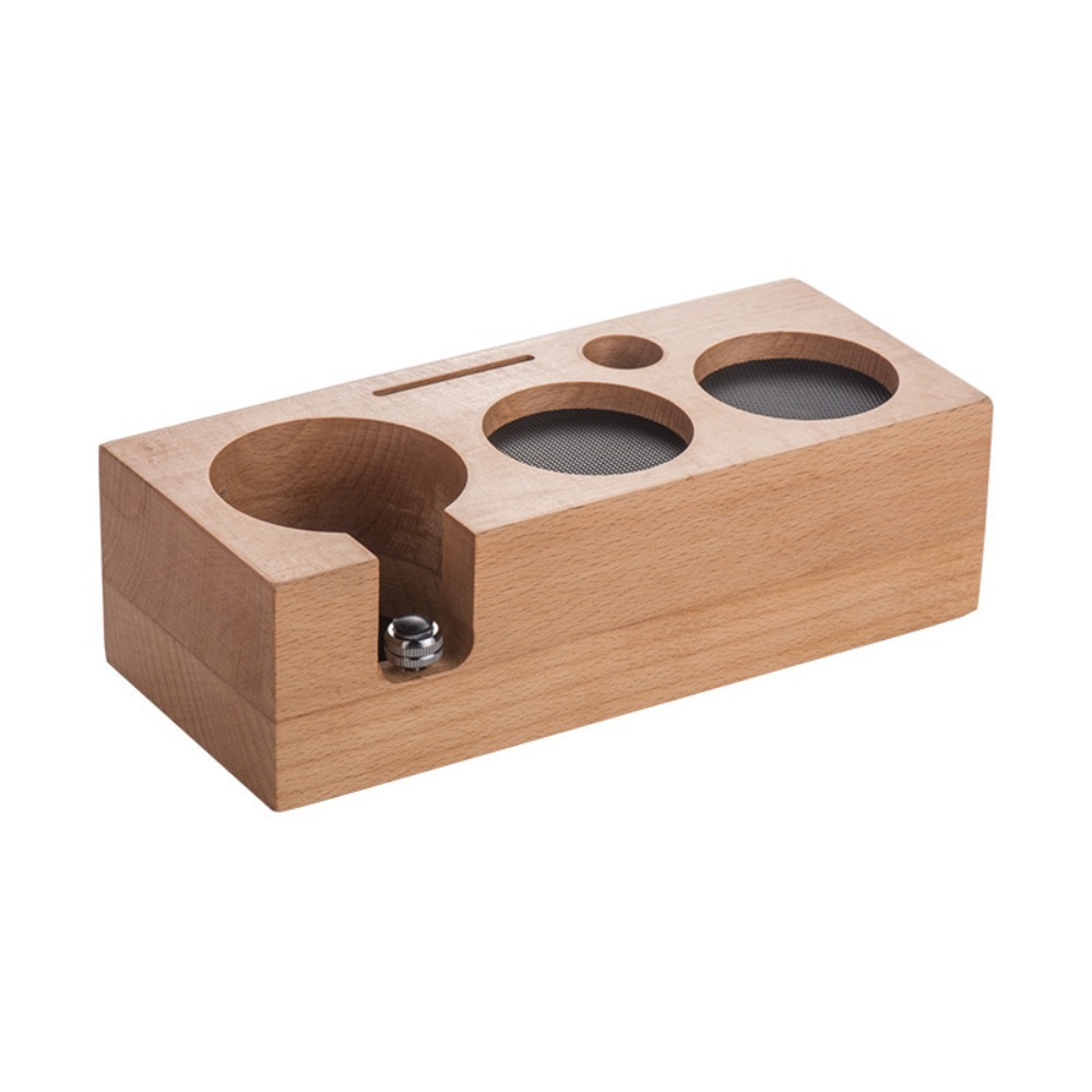 Coffee Equipment Holder - Stasiun Tamper Kopi Kayu 3 in