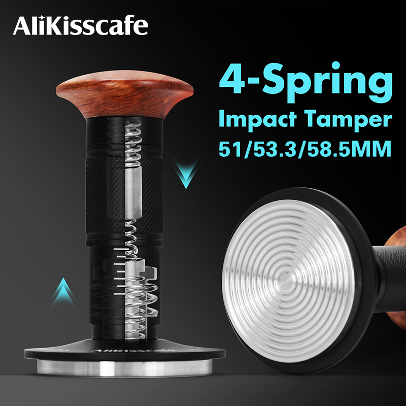 AliKisscafe Coffee Tamper Impa - Pressure Gauge Espresso ulasan dan harga