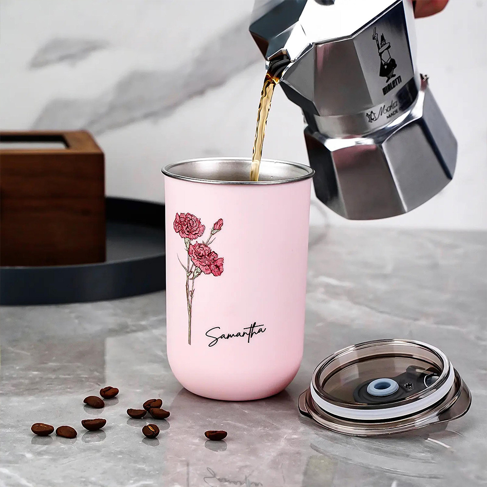 Tumbler Kopi Bunga Kelahiran y - Coffee Equipment ulasan dan harga