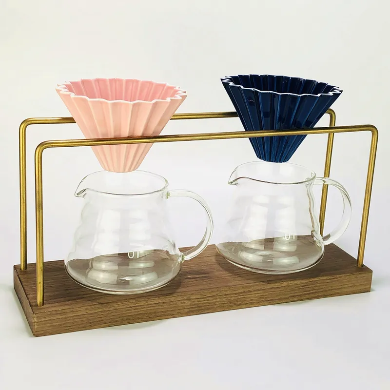 Penyangga Filter Kopi Kuningan - Coffee Equipment Holder ulasan dan harga