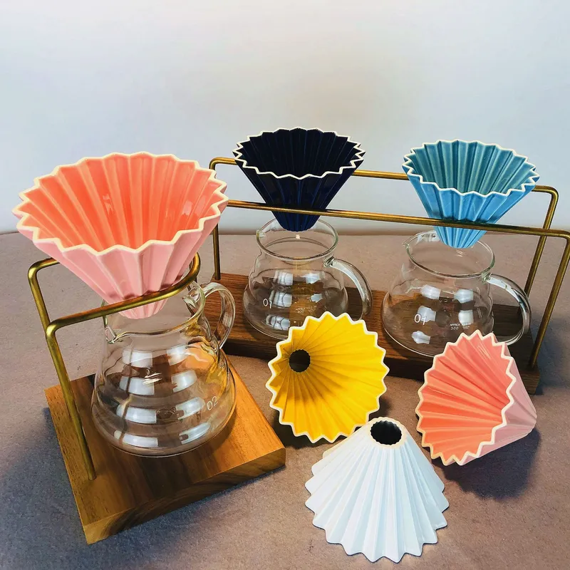 Penyangga Filter Kopi Kuningan - Coffee Equipment Holder ulasan dan harga