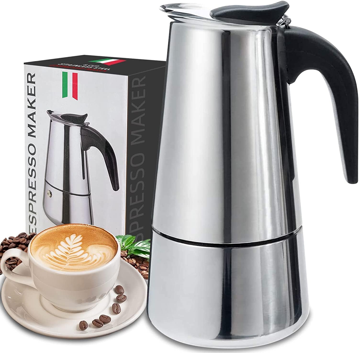 Cangkir kopi Moka, cangkir 4/6 - Coffee Equipment Machine ulasan dan harga