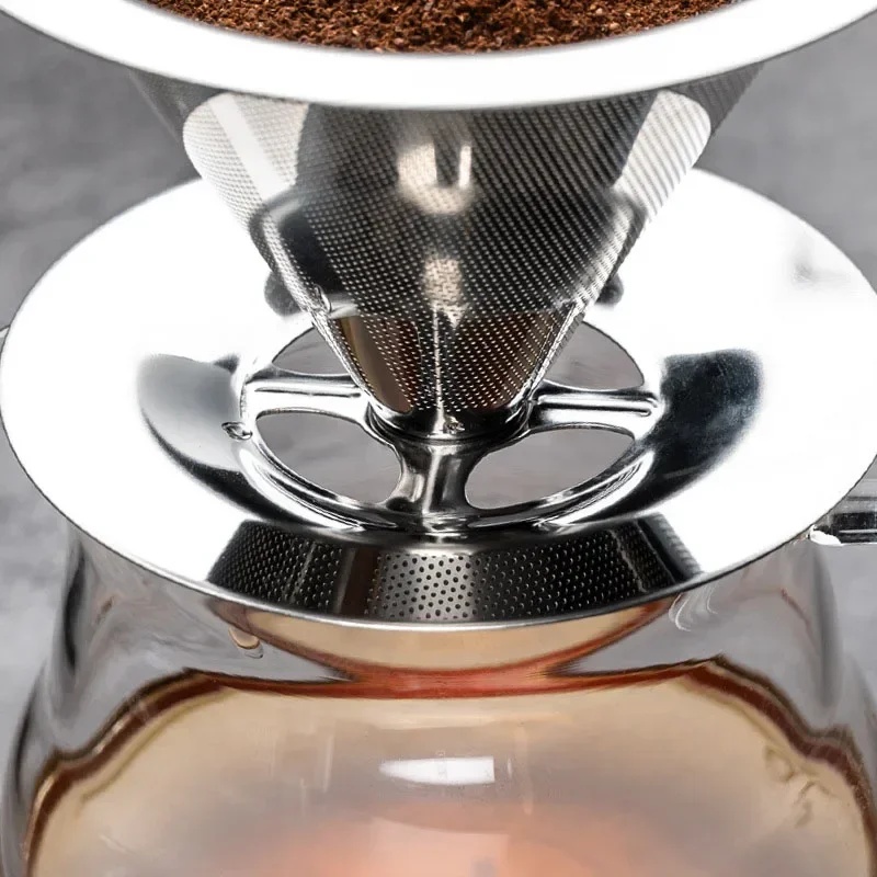 Filter Kopi Portabel Stainless - Coffee Equipment Holder ulasan dan harga