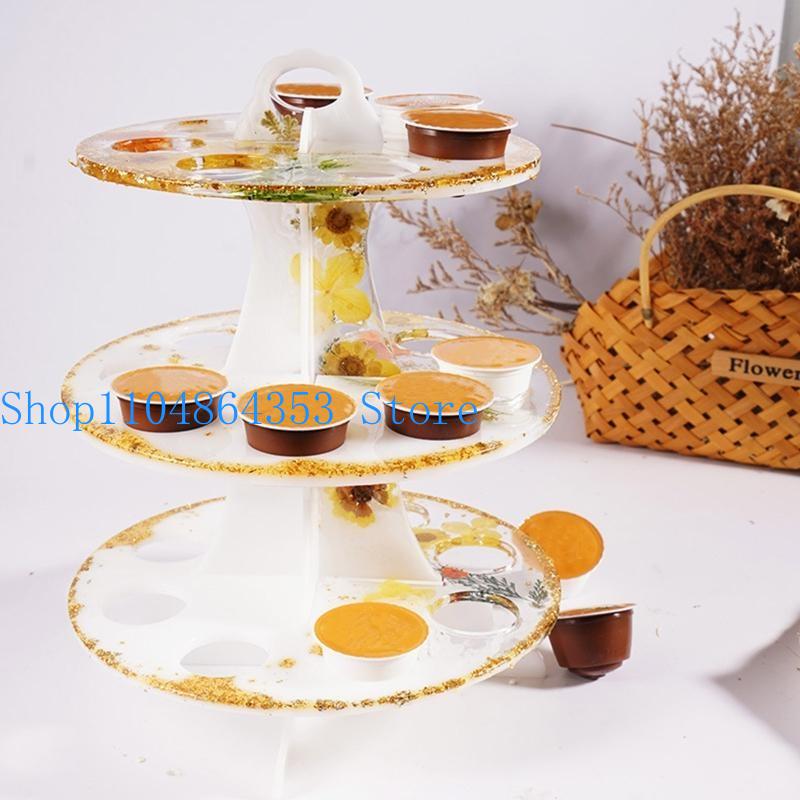 Cetakan Resin Epoksi Tebal 652 - Coffee Equipment Holder ulasan dan harga