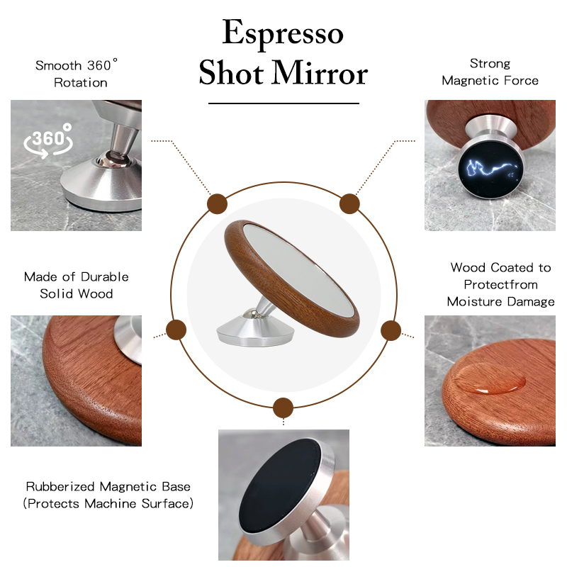 Espresso cermin Shot magnetik, - Coffee Equipment Holder ulasan dan harga